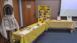 Eau Gallie Library with the Melbourne Garden Club.  Topic:  Bringing back the Bees  11/1/2019